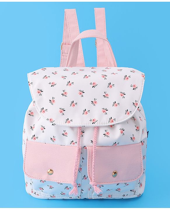 Pine Kids Printed Fashion Backpacks Free Size - Pink