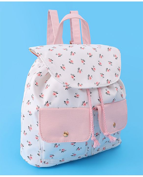 Pine Kids Printed Fashion Backpacks Free Size - Pink