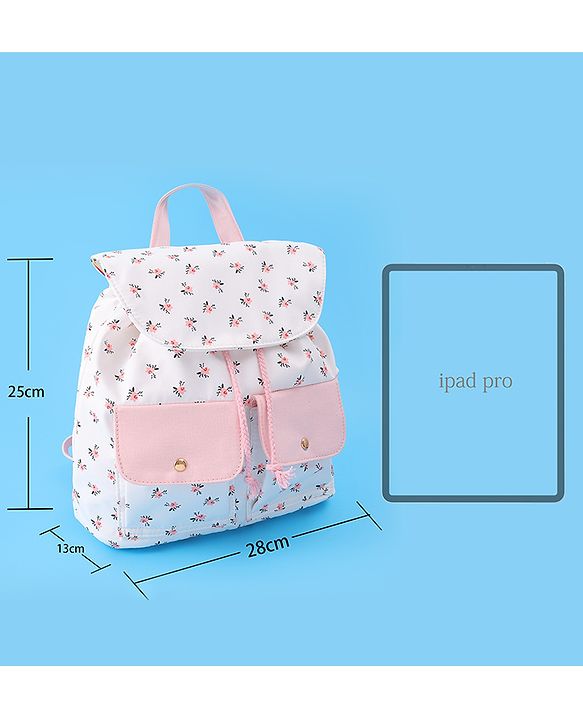 Pine Kids Printed Fashion Backpacks Free Size - Pink