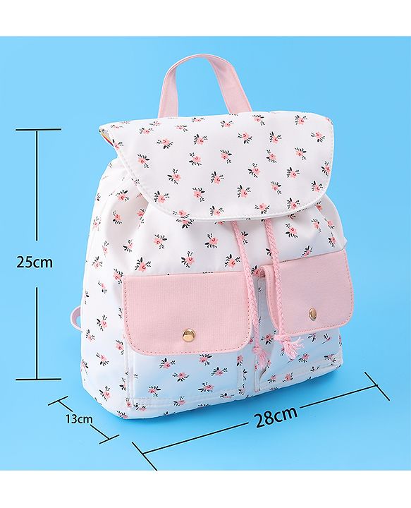 Pine Kids Printed Fashion Backpacks Free Size - Pink