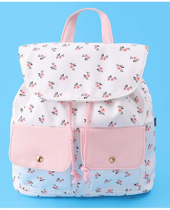 Pine Kids Printed Fashion Backpacks Free Size - Pink