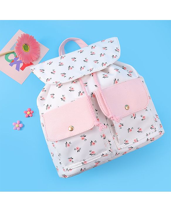 Pine Kids Printed Fashion Backpacks Free Size - Pink