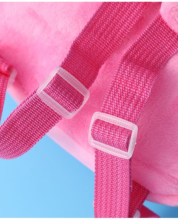 Babyhug Bunny Fashion Backpack  Free Size - Pink