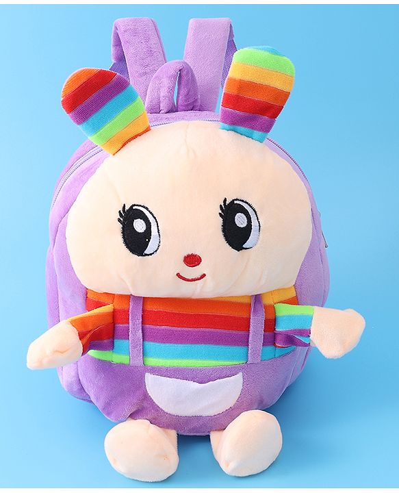 Babyhug Bunny Fashion Backpack - Purple