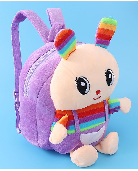 Babyhug Bunny Fashion Backpack - Purple
