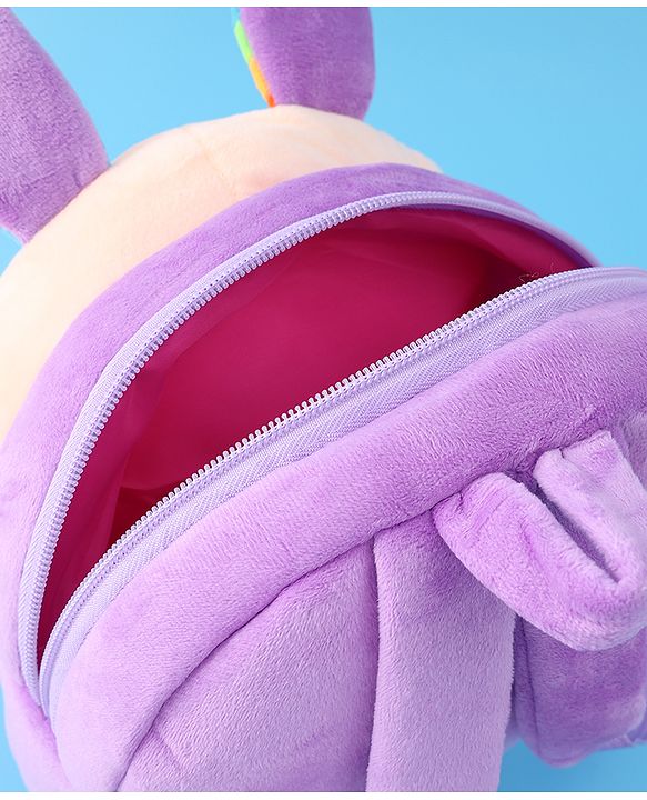 Babyhug Bunny Fashion Backpack - Purple