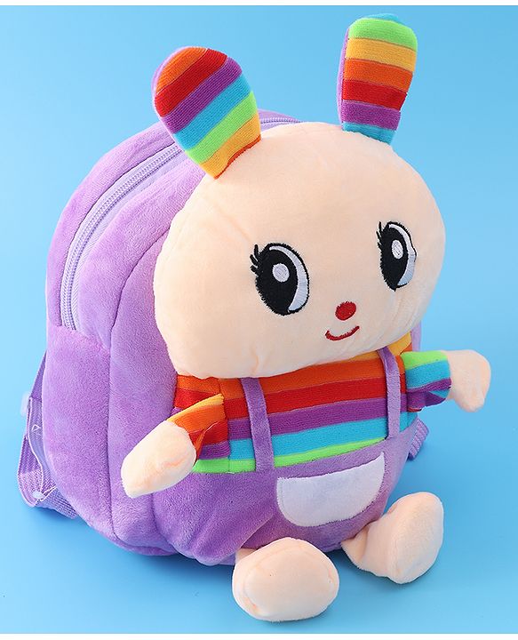 Babyhug Bunny Fashion Backpack - Purple
