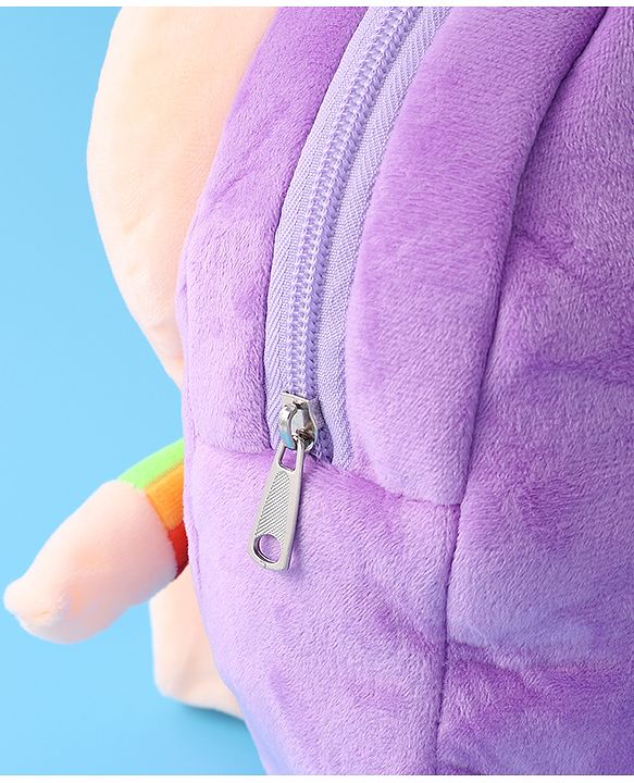 Babyhug Bunny Fashion Backpack - Purple
