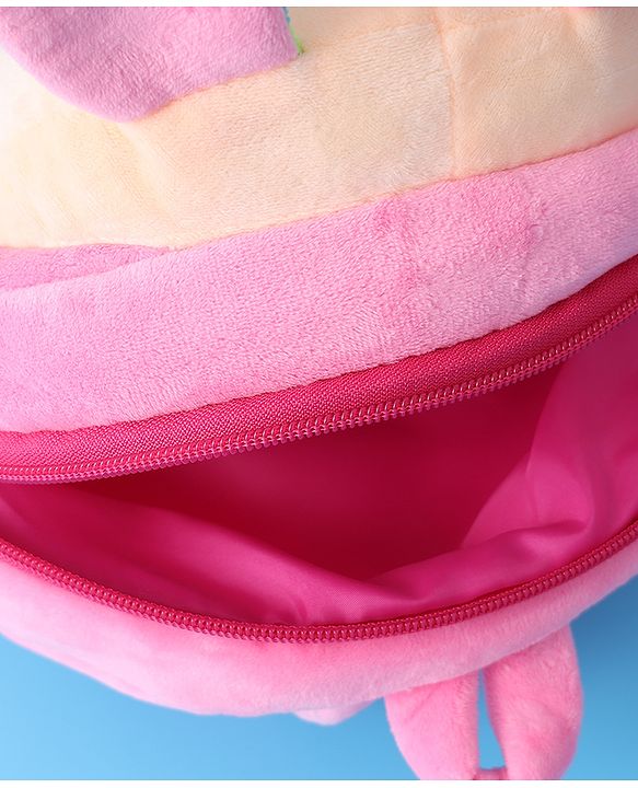 Babyhug Fashion Backpacks Bunny Applique - Pink