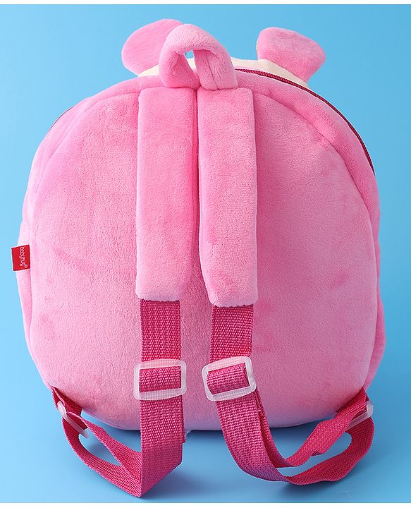 Babyhug Fashion Backpacks Bunny Applique - Pink