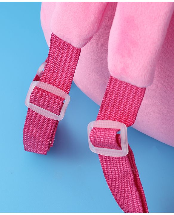 Babyhug Fashion Backpacks Bunny Applique - Pink