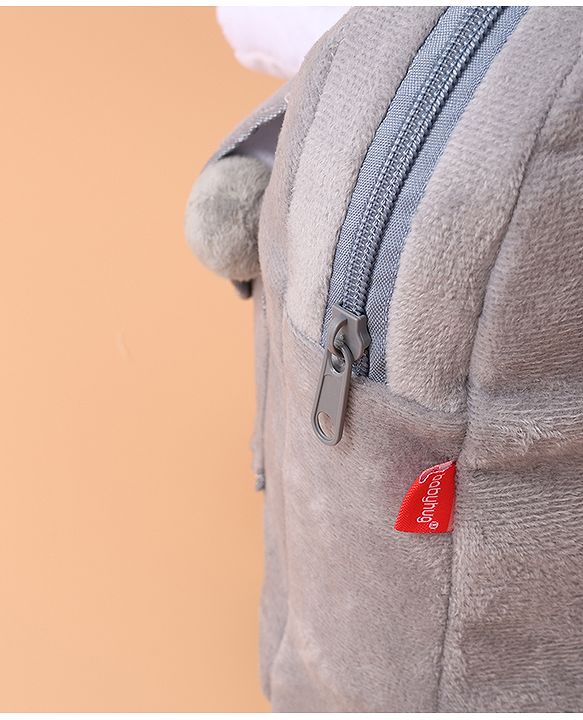 Babyhug Fashion Backpacks Unicorn Applique - Grey