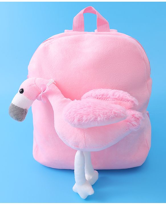 Babyhug Duck Applique Fashion Backpack - Pink