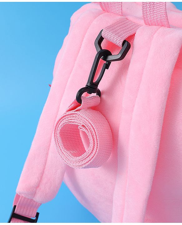 Babyhug Duck Applique Fashion Backpack - Pink