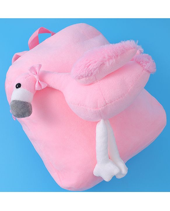 Babyhug Duck Applique Fashion Backpack - Pink