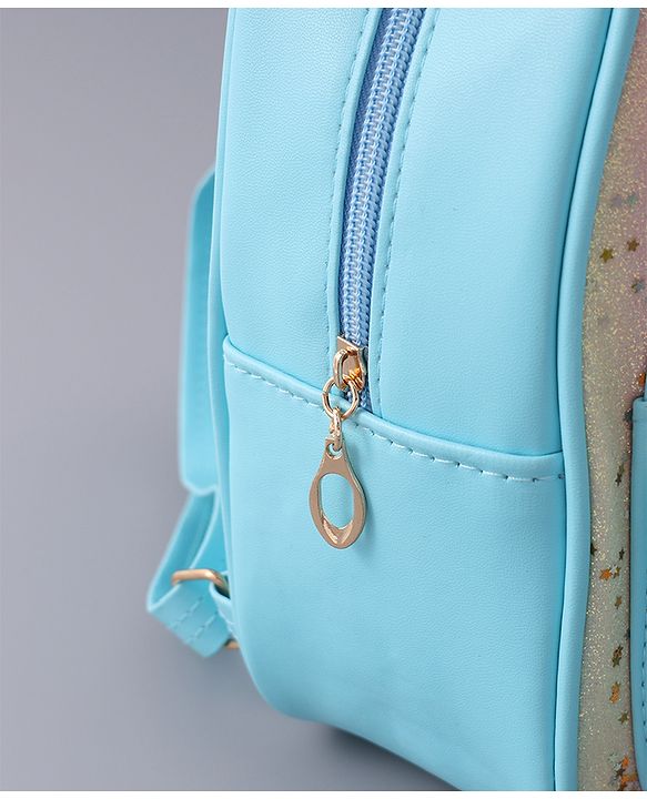 Babyhug Rainbow Detailed Fashion Backpack Free Size - Blue