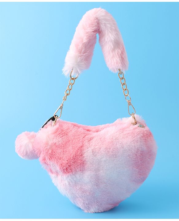 Pine Kids Furry Sling Bag - Multicolor
