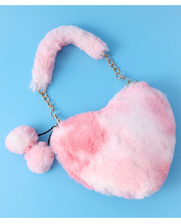 Pine Kids Furry Sling Bag - Multicolor