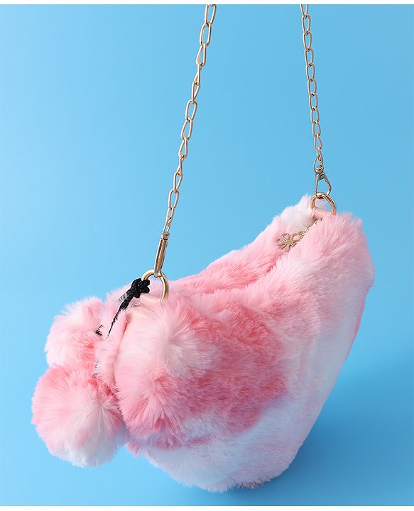 Pine Kids Furry Sling Bag - Multicolor