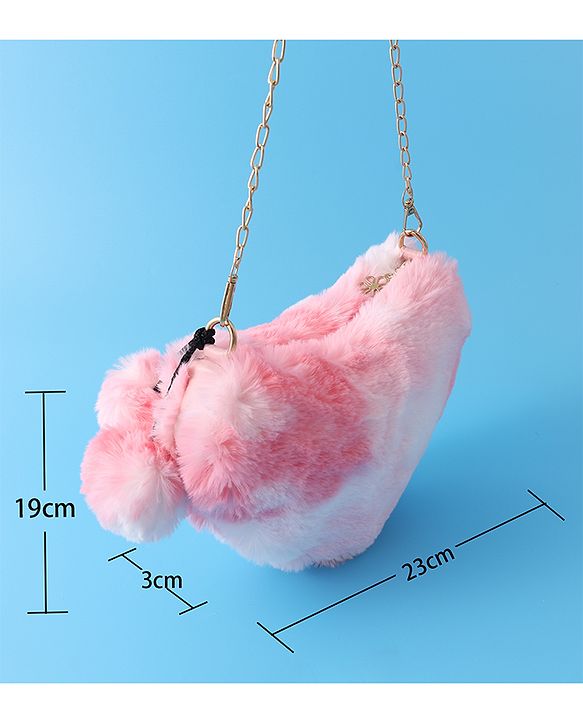 Pine Kids Furry Sling Bag - Multicolor