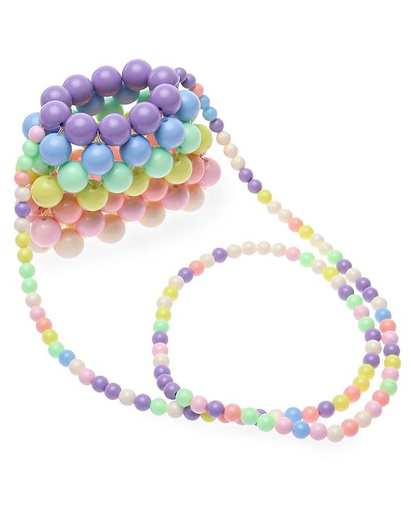 Pine Kids Bead Sling Bag - Multicolor