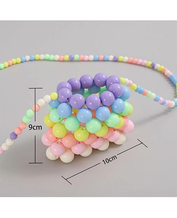Pine Kids Bead Sling Bag - Multicolor
