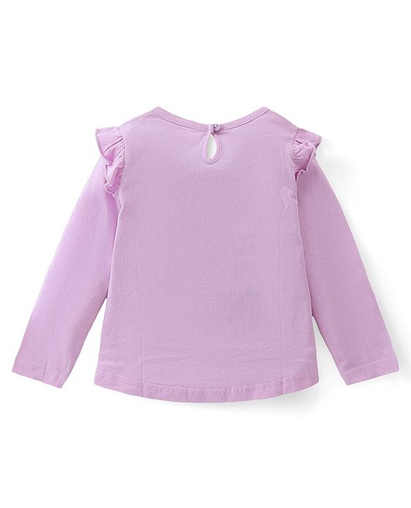 Babyhug Cotton Knit Full Sleeves Top with Text Print Pack of 3  - Multicolor