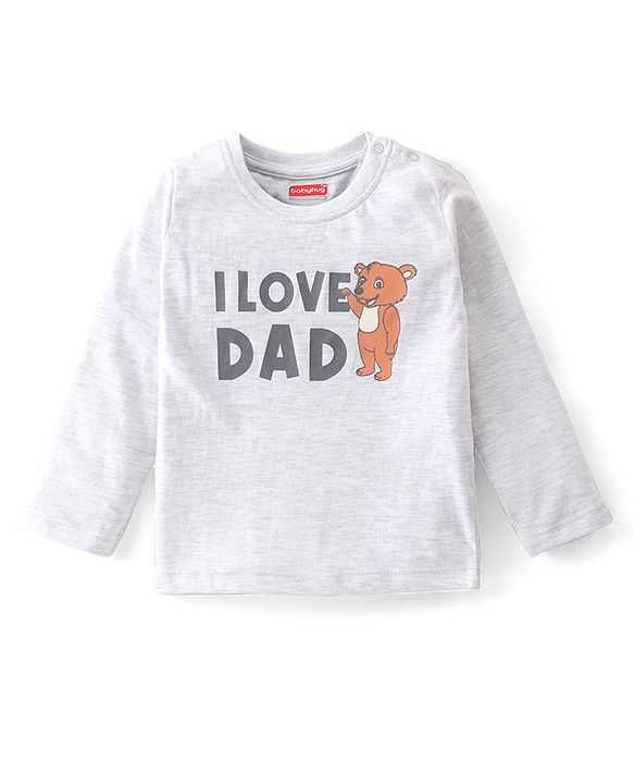 Babyhug Cotton Knit Full Sleeves T-Shirt with Animal & Text Print Pack of 3 - Multicolor