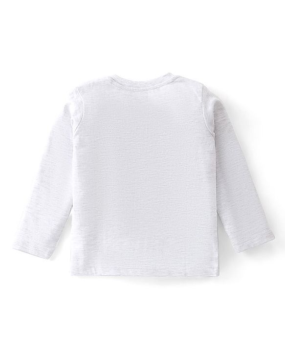 Babyhug Cotton Knit Full Sleeves T-Shirt with Animal & Text Print Pack of 3 - Multicolor
