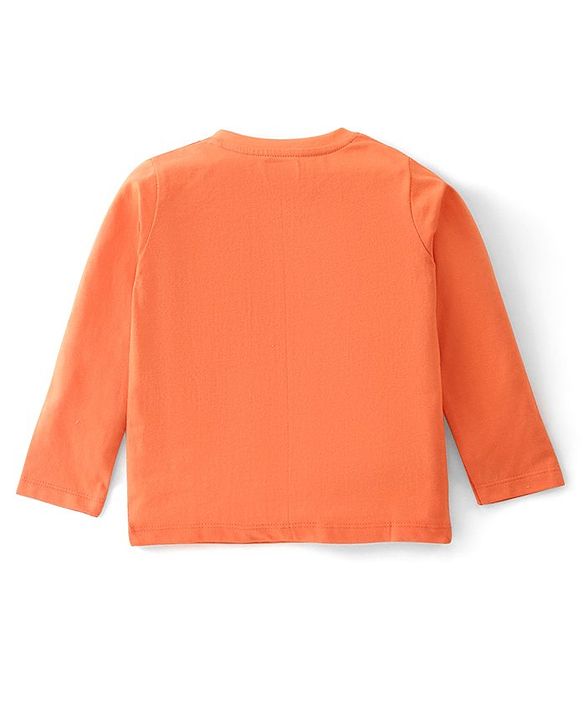 Babyhug Cotton Knit Full Sleeves T-Shirt with Animal & Text Print Pack of 3 - Multicolor