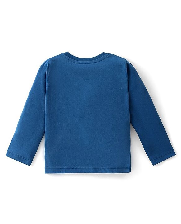 Babyhug Cotton Knit Full Sleeves T-Shirt with Animal & Text Print Pack of 3 - Multicolor