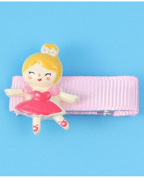 Babyhug Hair Pins and Clips Free Size pack of 7 - Multicolor