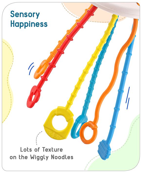 Babyhug Little Explorer's Ufo Montessori Toy | Sensory Toy For Babies To Spark Curiosity And Sensory Exploration | Developmental Play | Builds Eye-Hand Coordination | Multicolor | BIS Certified