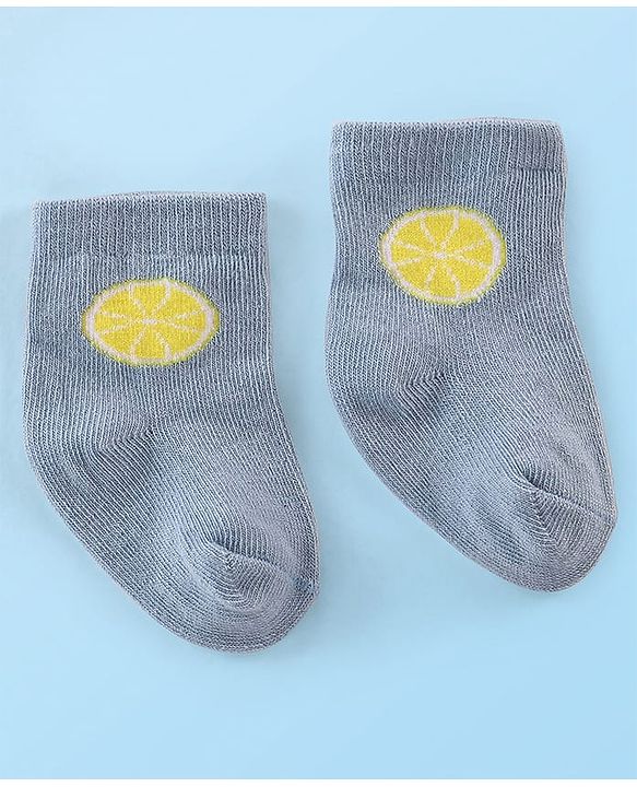 Cute Walk by Babyhug Knitted Anti-Bacterial Ankle Length Polka Dots Designed  Socks Pack of 3 - Pink White & Grey