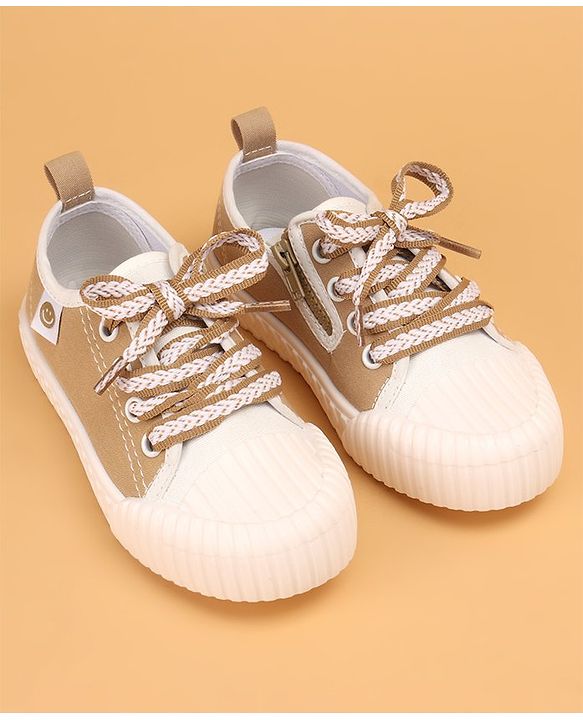 Cute Walk by Babyhug Lace Up Causal Shoes - Beige