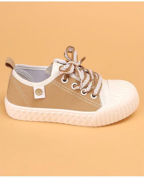 Cute Walk by Babyhug Lace Up Causal Shoes - Beige