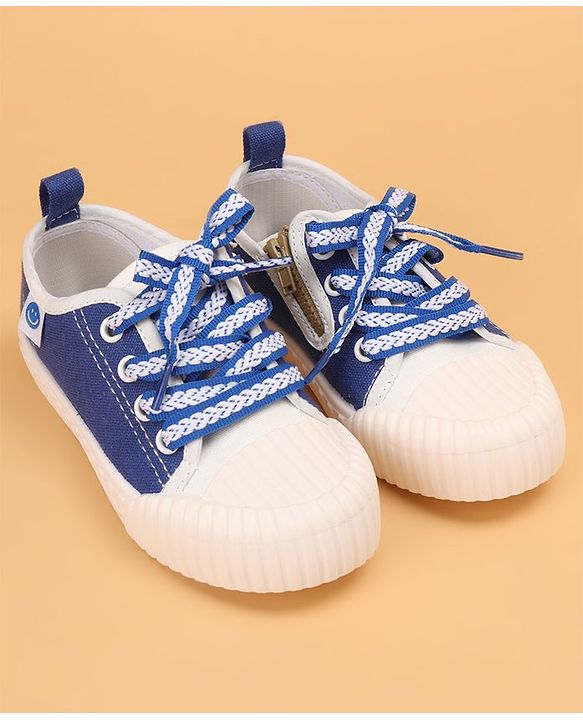 Cute Walk by Babyhug Lace Up Causal Shoes - Blue
