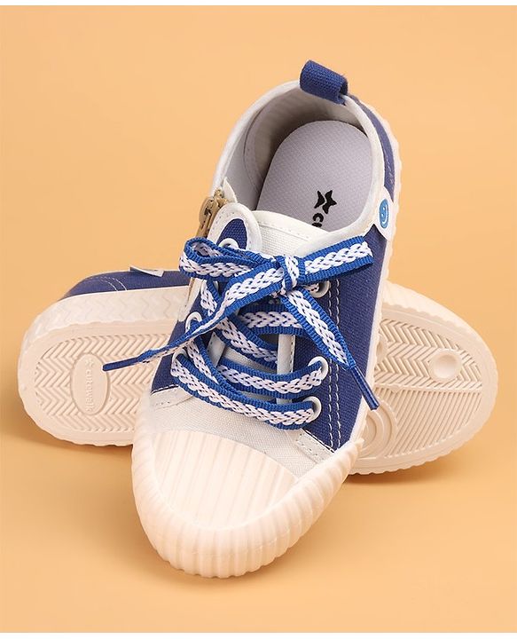 Cute Walk by Babyhug Lace Up Causal Shoes - Blue