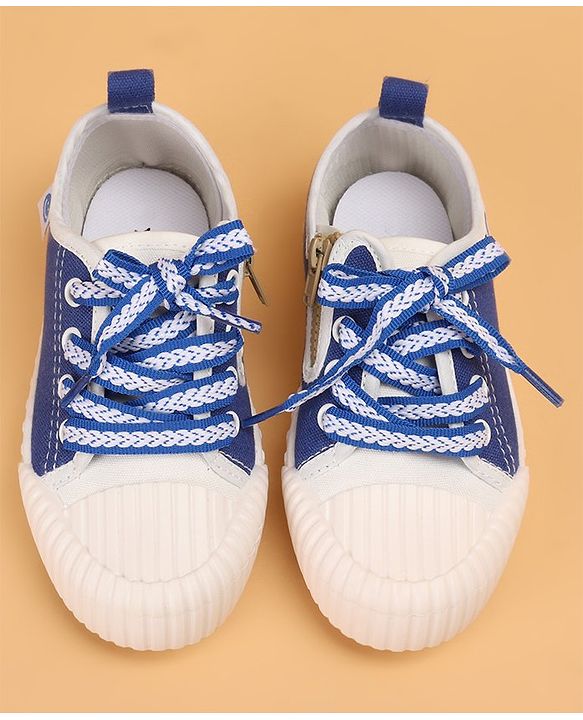 Cute Walk by Babyhug Lace Up Causal Shoes - Blue