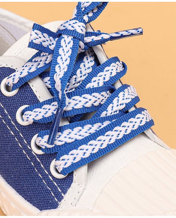Cute Walk by Babyhug Lace Up Causal Shoes - Blue