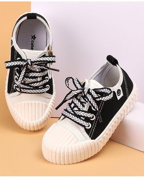 Cute Walk by Babyhug Lace Up Causal Shoes - Blue