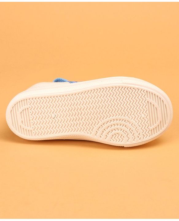 Cute Walk by Babyhug Lace Up Solid Colored Casual Shoes - White