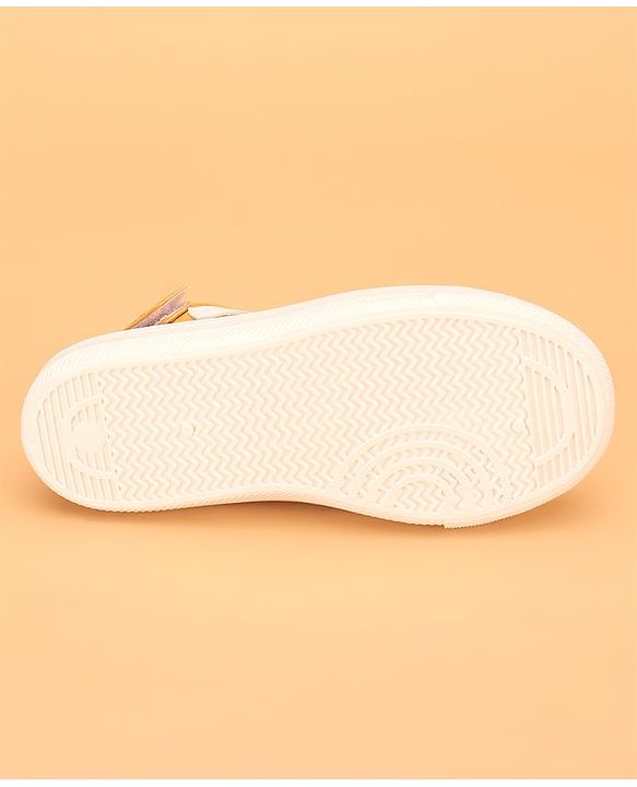 Cute Walk by Babyhug Casual Shoes with Velcro Closure - Yellow