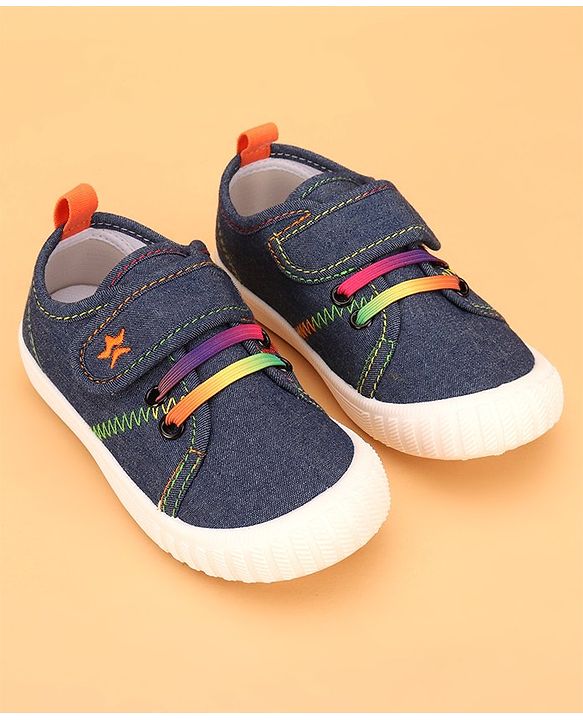Cute Walk by Babyhug Casual Shoes With Velcro Closure  - Blue
