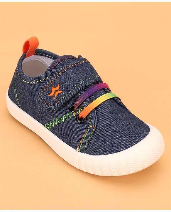 Cute Walk by Babyhug Casual Shoes With Velcro Closure  - Blue