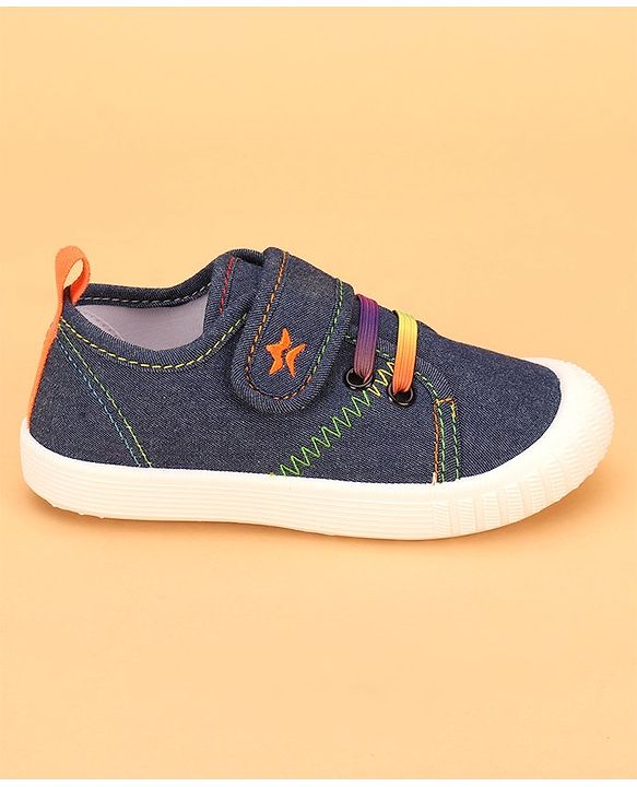 Cute Walk by Babyhug Casual Shoes With Velcro Closure  - Blue
