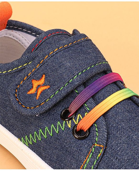 Cute Walk by Babyhug Casual Shoes With Velcro Closure  - Blue