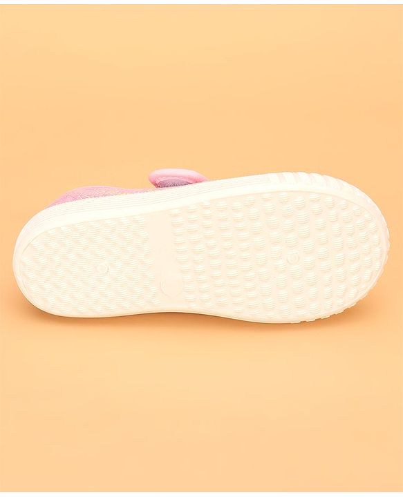 Cute Walk by Babyhug Casual Shoes with Velcro Trophy Print - Blue