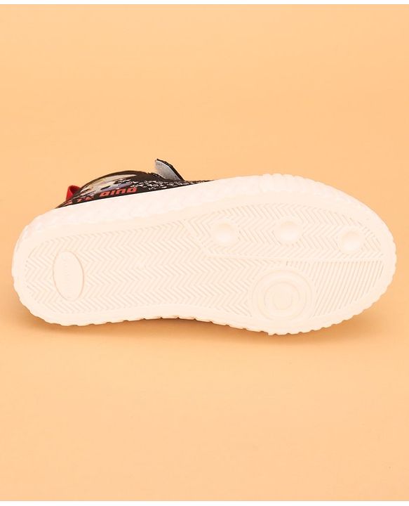 Cute Walk by Babyhug Casual Shoes with Velcro Closure - Black