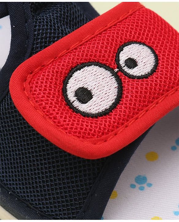 Cute Walk by Babyhug Light Weight Velcro Closure Sandals - Navy Blue